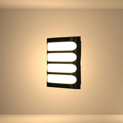 Raccoon Plastic Black LED Outdoor Wall Light 15W Cool White