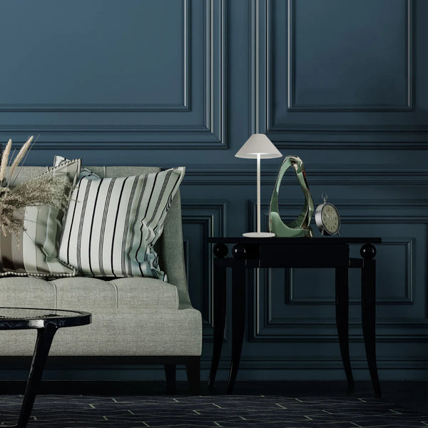 Rechargeable Dual-Source Cone LED Lamp