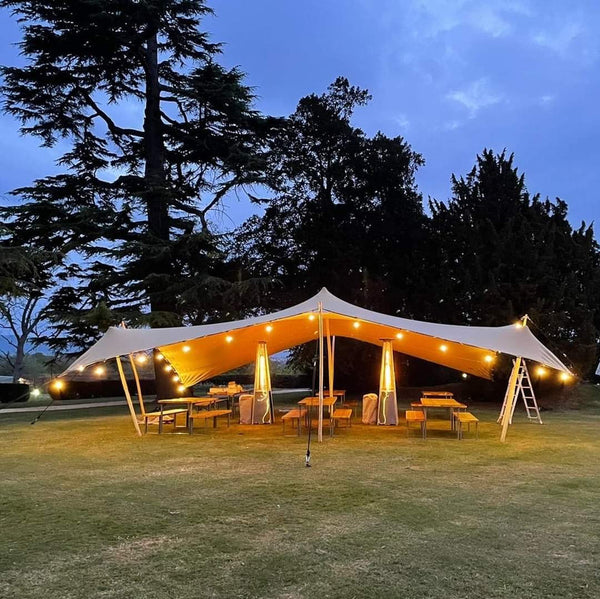 Outdoor Elite Festoon Waterproof Warm White Heavy Duty LED Connectable String Party Lights.