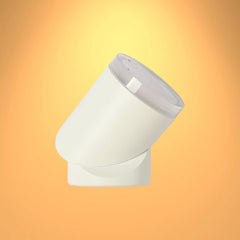 Rotatable Cylinders  Outdoor LED Wall Light White 3000K Wide Beam