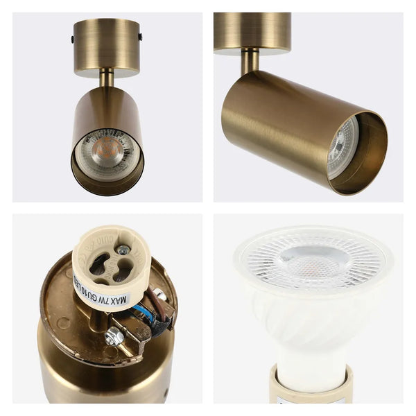 Rotatable GU10 Surface Mounted Downlight