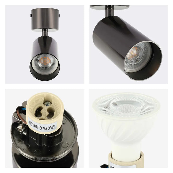 Rotatable GU10 Surface Mounted Downlight