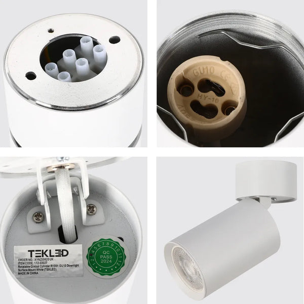 Rotatable & Tiltable GU10 Surface Mounted Downlight