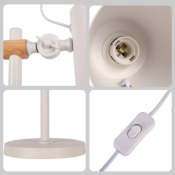 Scandi Sleek E27 Desk Lamp