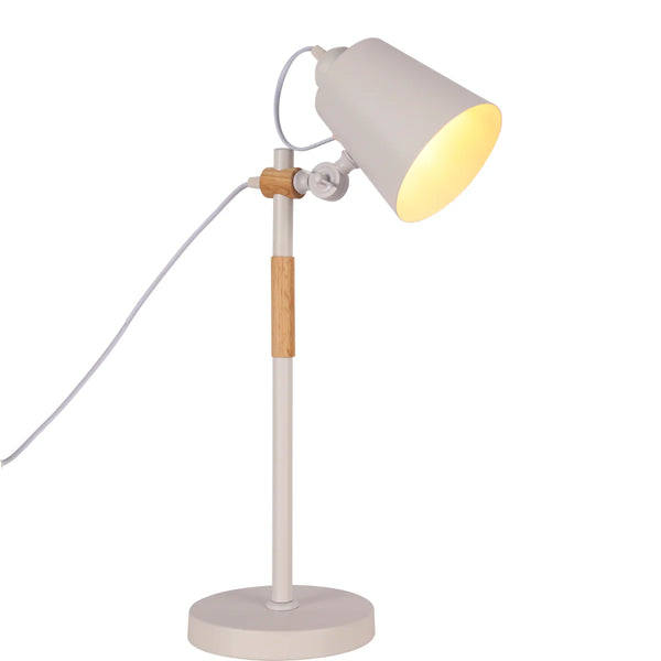 Scandi Sleek E27 Desk Lamp