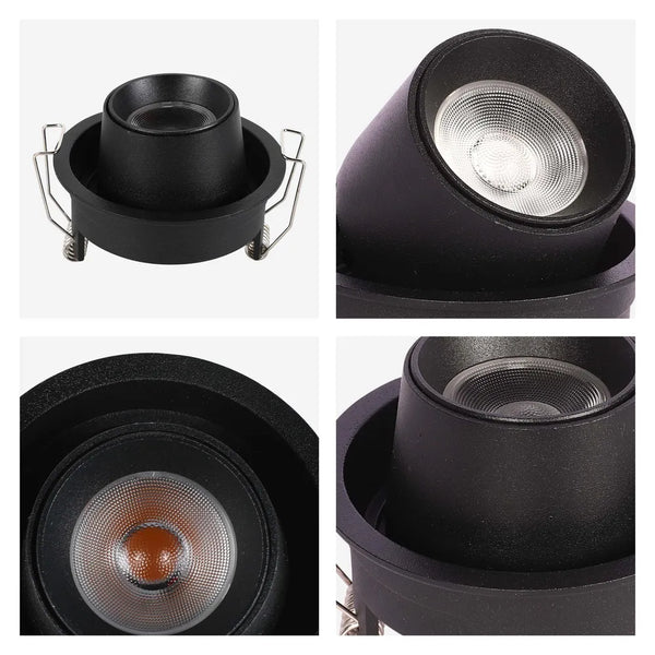 Sentinel Retractable Adjustable Gimbal Recessed LED Downlight