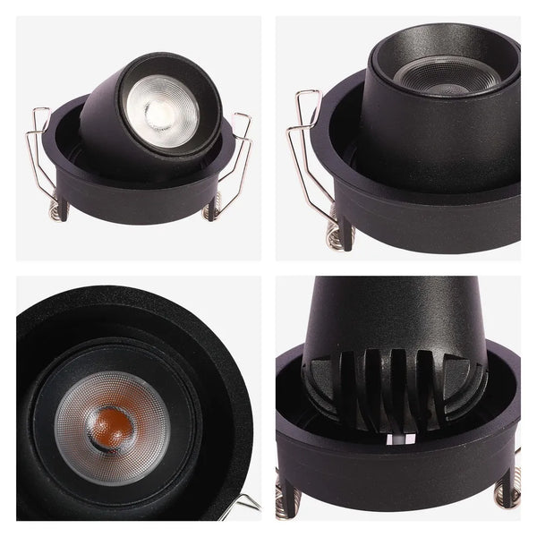 Sentinel Retractable Adjustable Gimbal Recessed LED Downlight