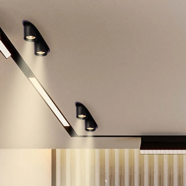 Sentinel Retractable Adjustable Gimbal Recessed LED Downlight