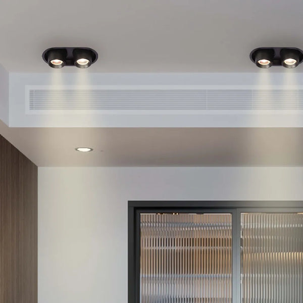 Sentinel Retractable Adjustable Gimbal Recessed LED Downlight