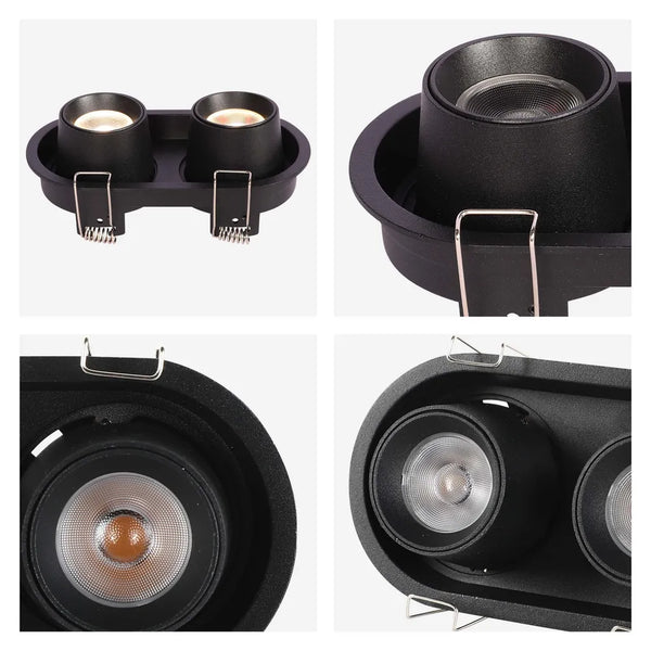 Sentinel Retractable Adjustable Gimbal Recessed LED Downlight