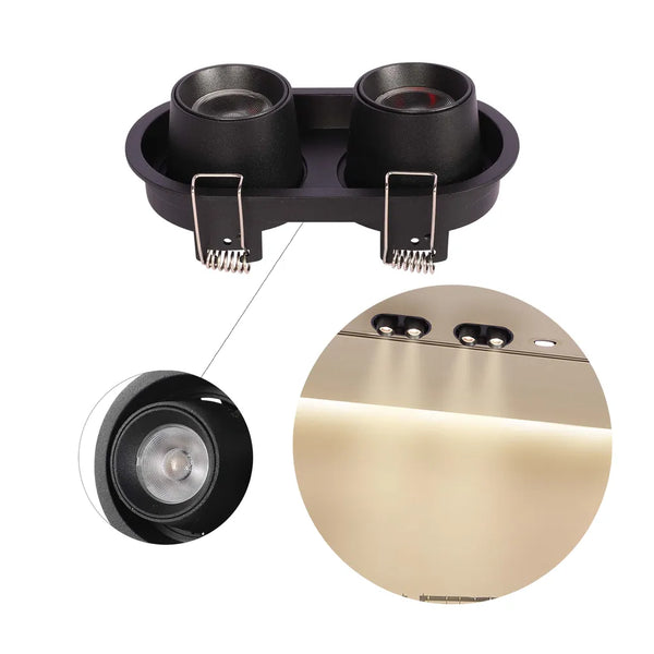 Sentinel Retractable Adjustable Gimbal Recessed LED Downlight
