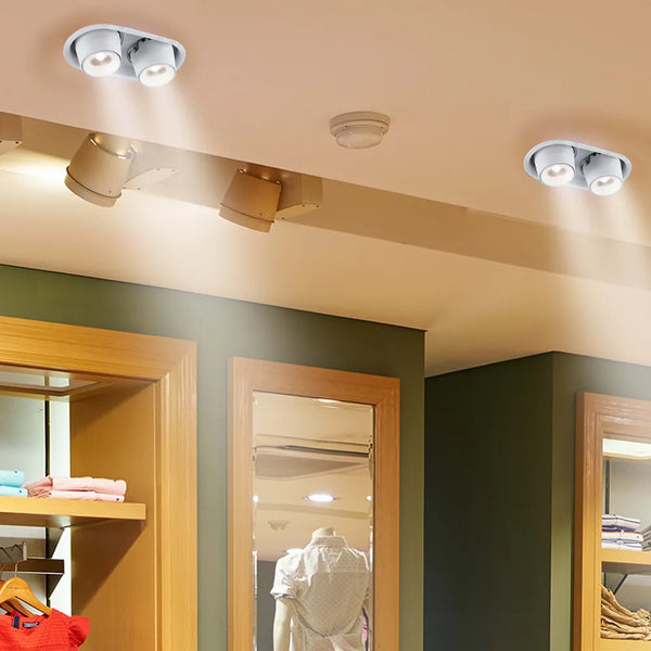 Sentinel Retractable Adjustable Gimbal Recessed LED Downlight
