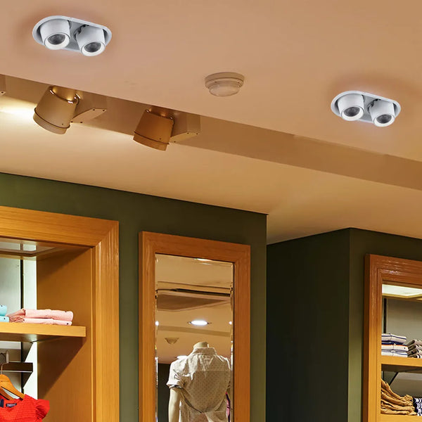 Sentinel Retractable Adjustable Gimbal Recessed LED Downlight