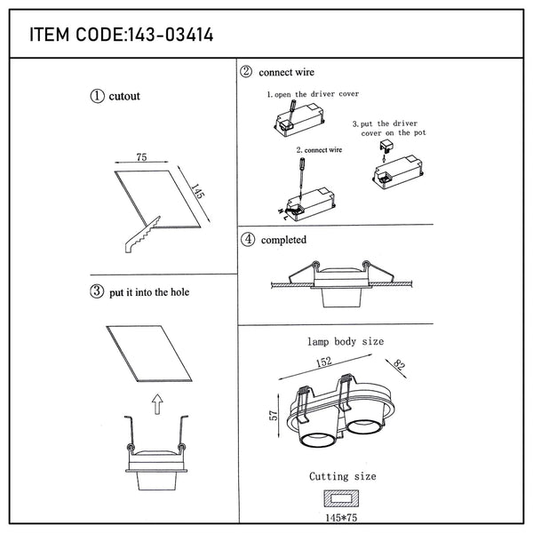 Sentinel Retractable Adjustable Gimbal Recessed LED Downlight