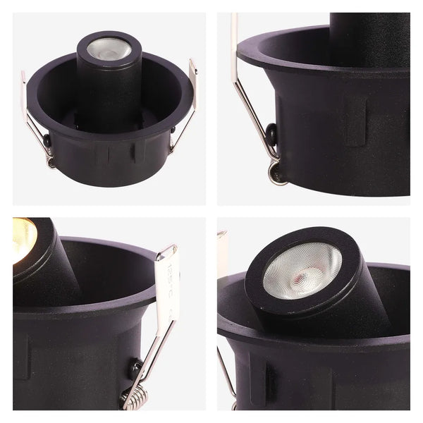 Sentinel Retractable Compact Adjustable Gimbal Recessed LED Downlight