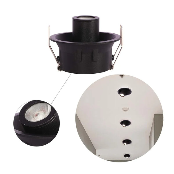 Sentinel Retractable Compact Adjustable Gimbal Recessed LED Downlight