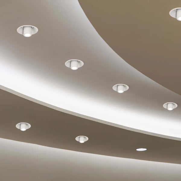 Sentinel Retractable Compact Adjustable Gimbal Recessed LED Downlight