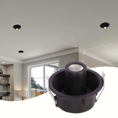 Sentinel Retractable Compact Adjustable Gimbal Recessed LED Downlight