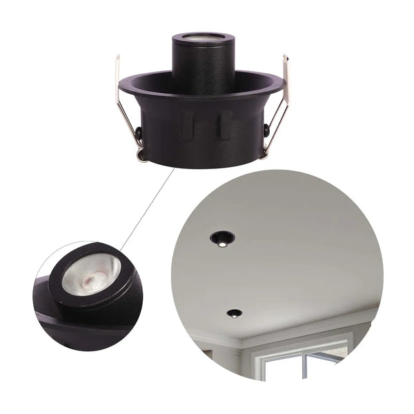 Sentinel Retractable Compact Adjustable Gimbal Recessed LED Downlight
