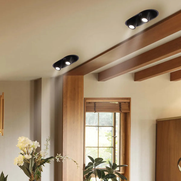 Sentinel Retractable Compact Adjustable Gimbal Recessed LED Downlight
