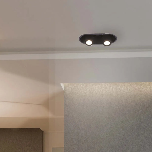 Sentinel Retractable Compact Adjustable Gimbal Recessed LED Downlight