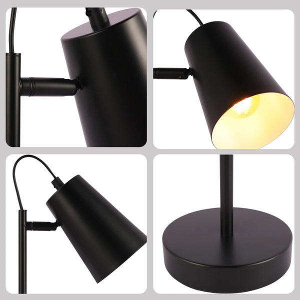 Sleek Cut Cone Desk Lamp in Vibrant Colours - Modern Elegance