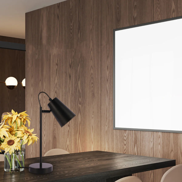 Sleek Cut Cone Desk Lamp in Vibrant Colours - Modern Elegance