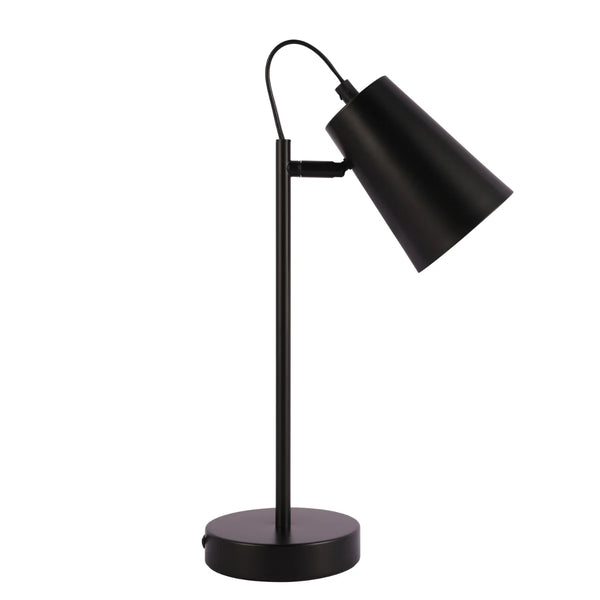 Sleek Cut Cone Desk Lamp in Vibrant Colours - Modern Elegance