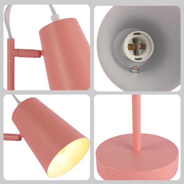 Sleek Cut Cone Desk Lamp in Vibrant Colours - Modern Elegance