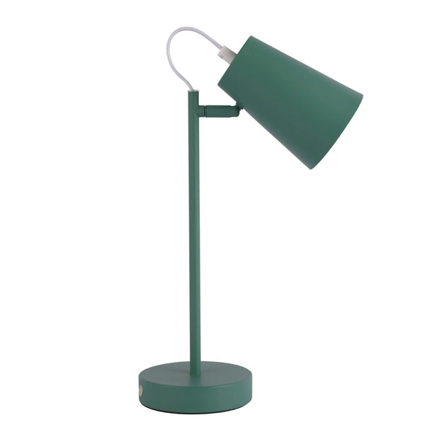 Sleek Cut Cone Desk Lamp in Vibrant Colours - Modern Elegance