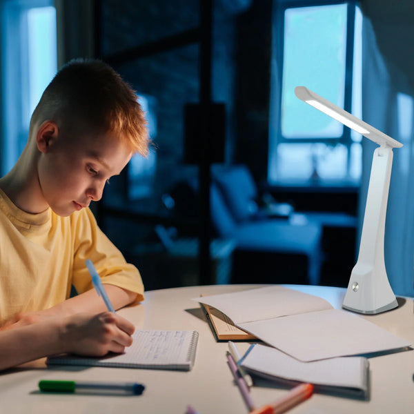 Sleek Foldable LED Desk Lamp with Touch Control