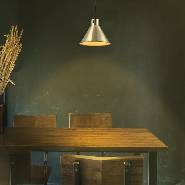 Sleek Industrial Cone Pendant Light