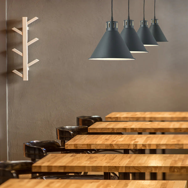 Sleek Industrial Cone Pendant Light