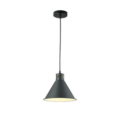 Sleek Industrial Cone Pendant Light