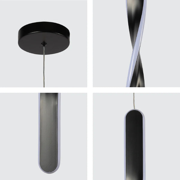 Sleek Twirl CCT Adjustable LED Pendant Light