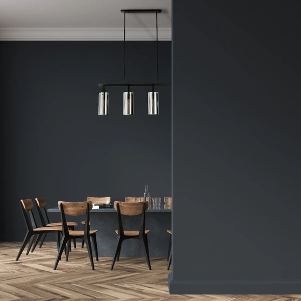 Smoky Glass Chandelier - Linear & Round Variants Adjustable Drop