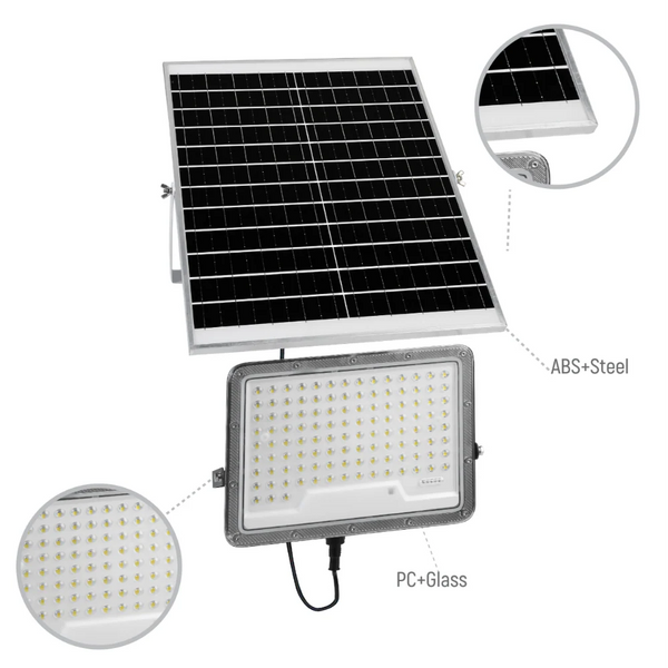 Solar LED Floodlight with Remote Control