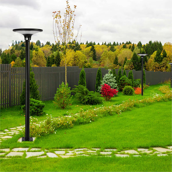 TEKLED Solar LED Post-Top Area Light 20W 4000K - Black
