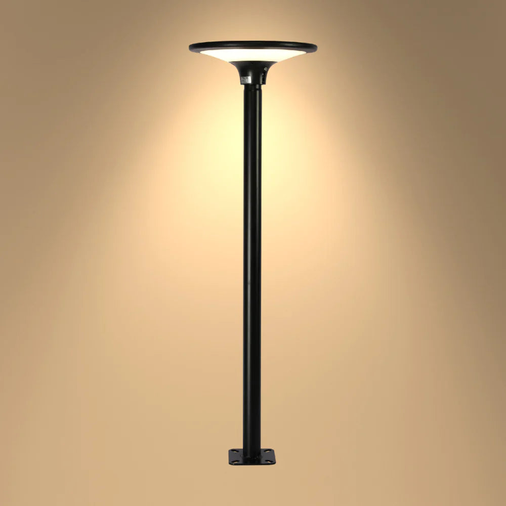 TEKLED Solar LED Post-Top Area Light 20W 4000K - Black