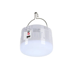 Solar Rechargeable Emergency Light Bulb Lantern Cool Daylight