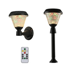 Solar Wall Light Pier Mount Light Bollard Light 3 in 1