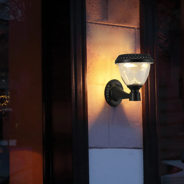 Solar Wall Light Pier Mount Light Bollard Light 3 in 1