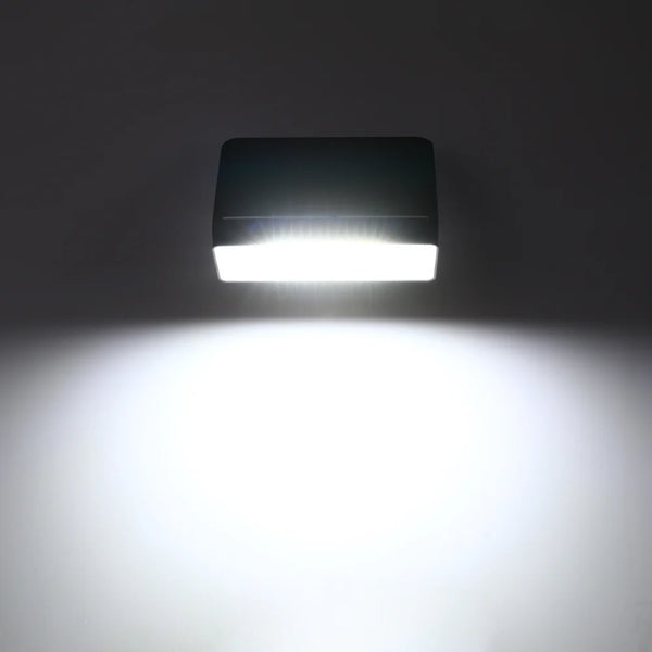 Solar-Powered LED Security Wall Light with PIR Sensor