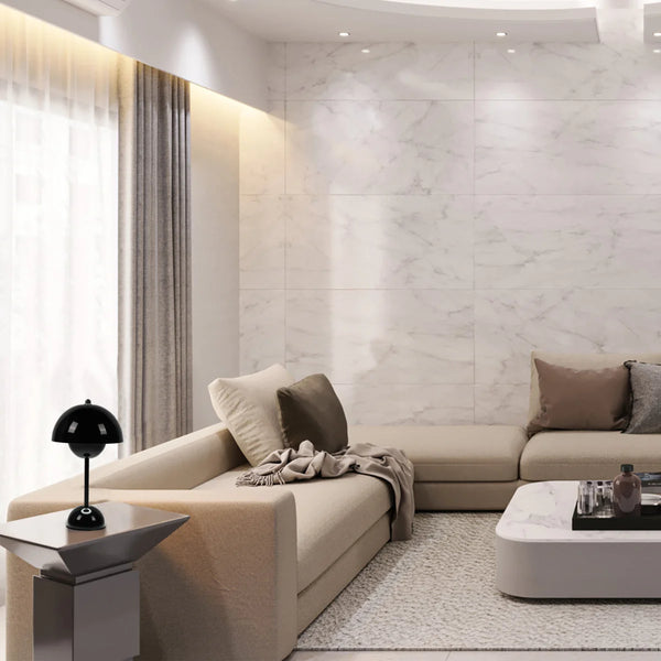 Spherical Harmony LED Table Lamp – Dual-Colour Elegance
