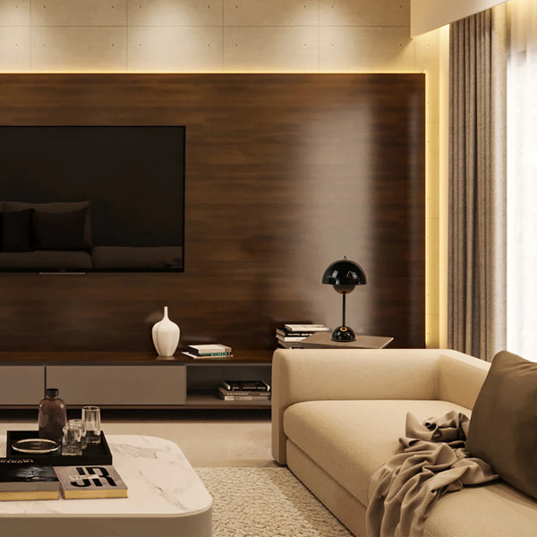 Spherical Harmony LED Table Lamp – Dual-Colour Elegance