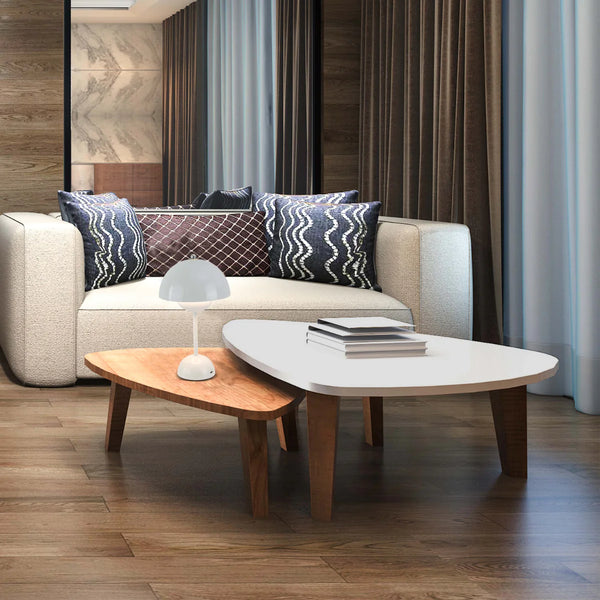 Spherical Harmony LED Table Lamp – Dual-Colour Elegance