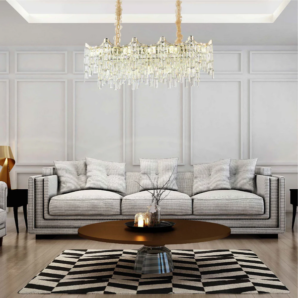 Star Crystal Chandelier Ceiling Light