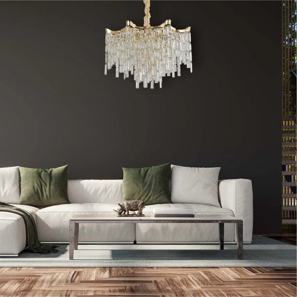 Star Crystal Chandelier Ceiling Light