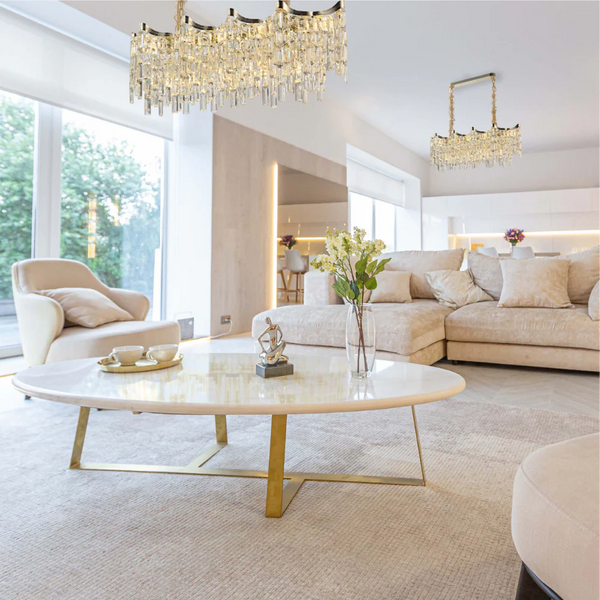 Star Crystal Chandelier Ceiling Light