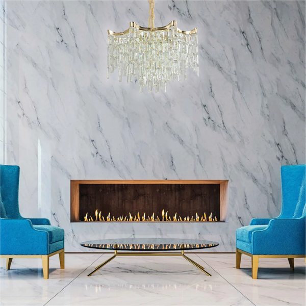 Star Crystal Chandelier Ceiling Light